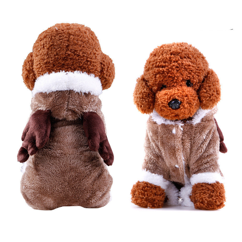 Pet Clothes Velvet Transfiguration