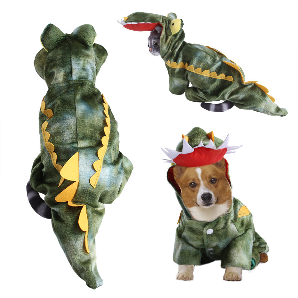 Pet Clothes Velvet Transfiguration