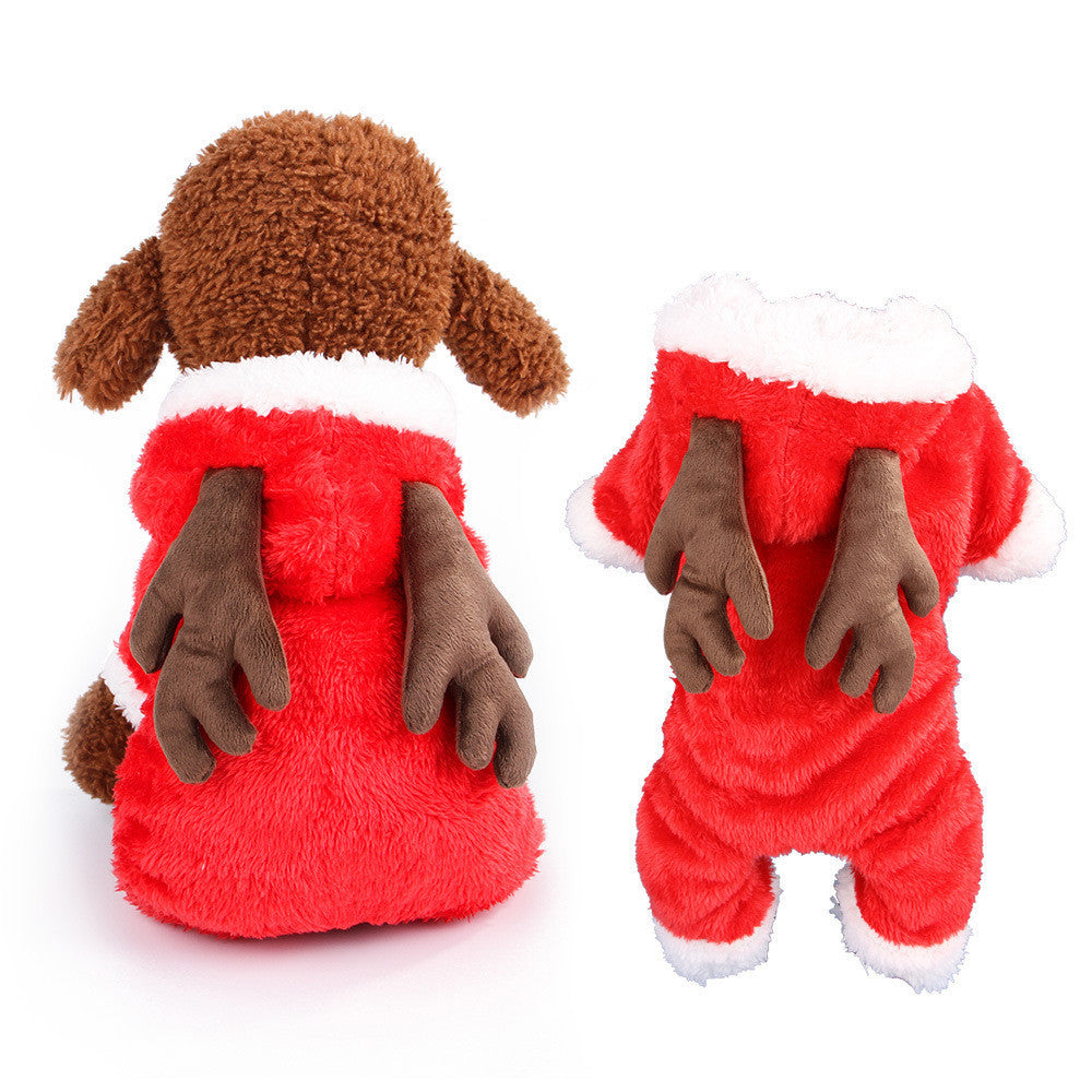Pet Clothes Velvet Transfiguration