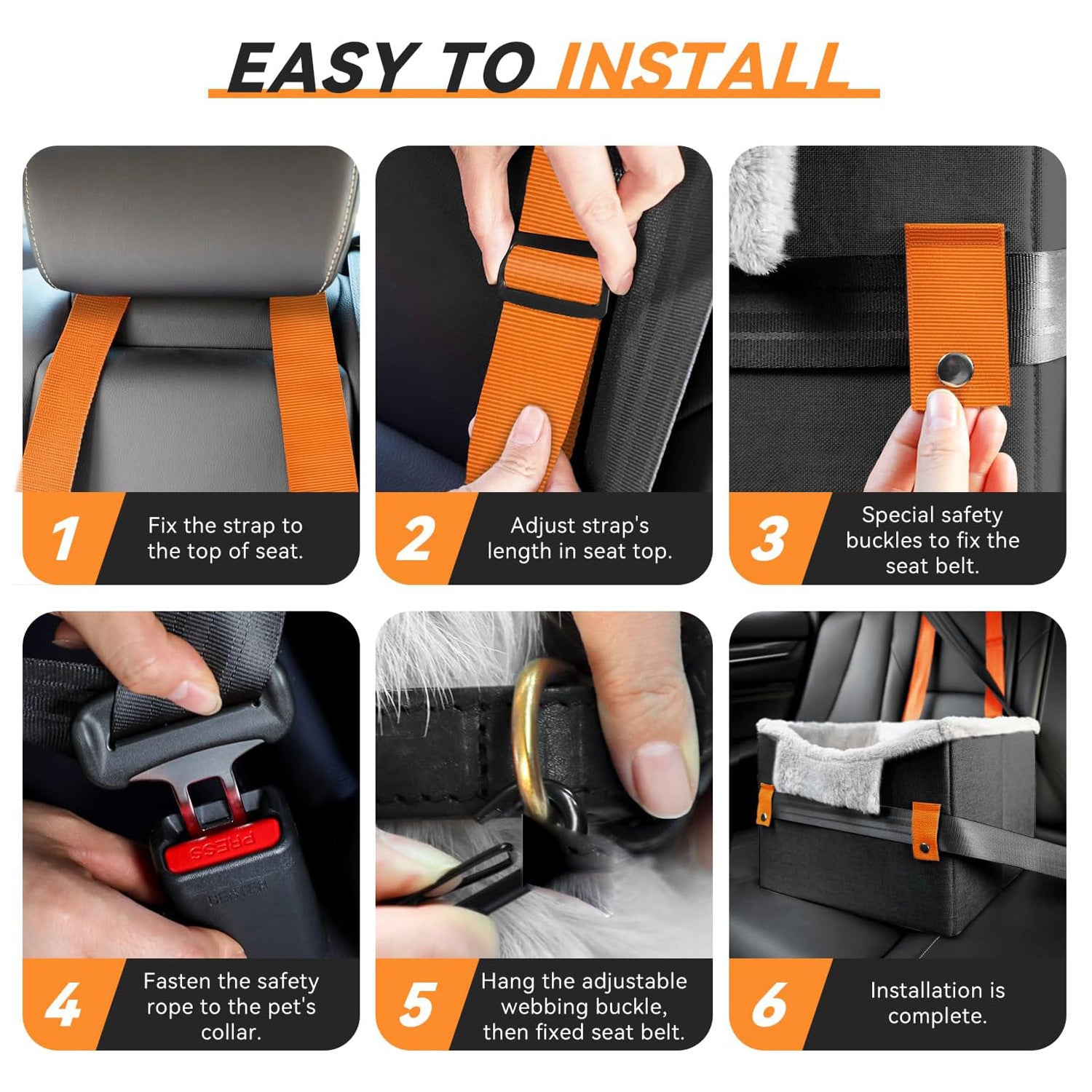 Dog Car Seat Booster