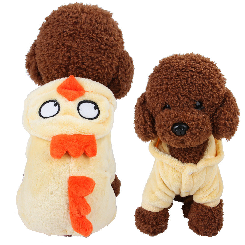 Pet Clothes Velvet Transfiguration